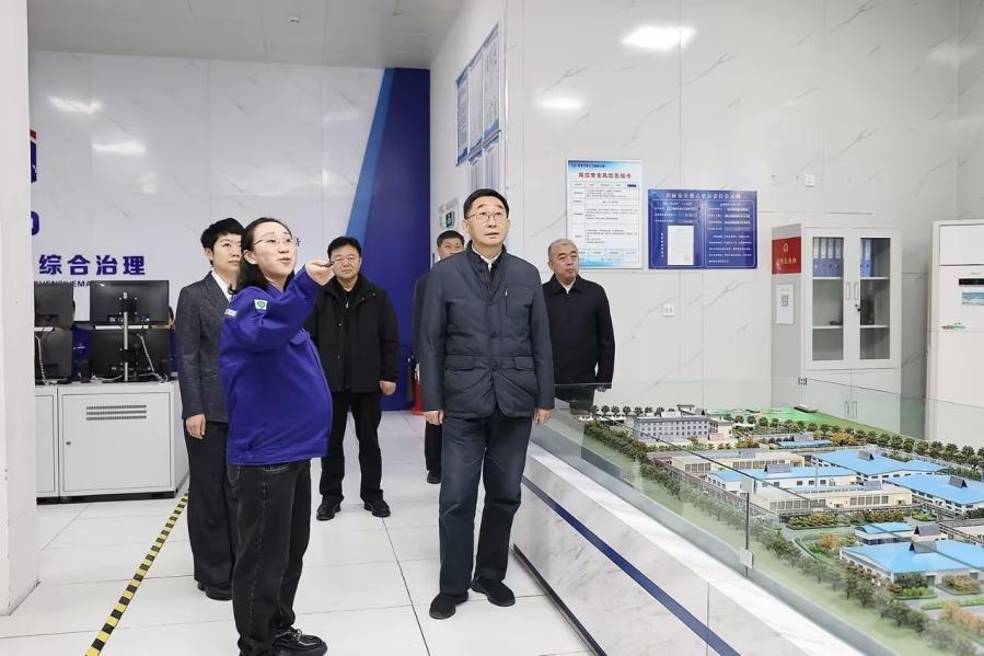 河南省委書記劉寧蒞臨元昊化工調(diào)研指導(dǎo)